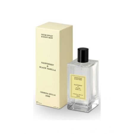 Cereria Molla Raspberry & Black Vanilla kūno dulksna 100 ml