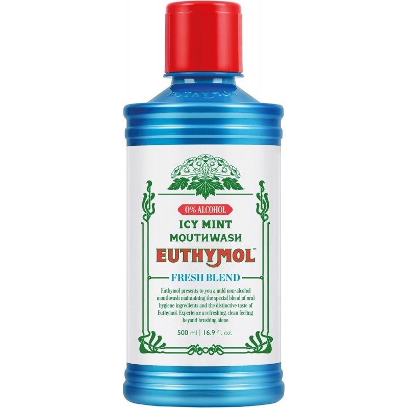 EUTHYMOL burnos skalavimo skystis "Icy Mint", 500ml-EUTHYMOL-EUTHYMOL