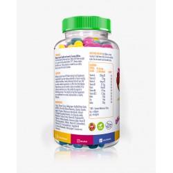 ActiKid® Multivitaminai - Mišrių vaisių skonio pupelės 60vnt-ACTIKID-ACTIKID