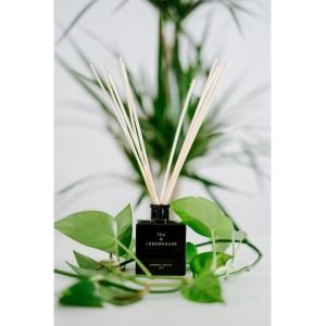 Cereria Molla Tea & Lemongrass namų kvapas su lazdelėmis 100 ml