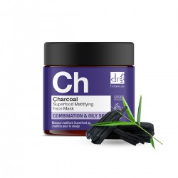 "Charcoal Superfood" matinė veido kaukė 60ml-DR. BOTANICALS-DR.