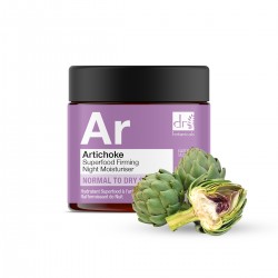 Artichoke Superfood stangrinamasis naktinis drėkinamasis kremas 60ml-DR. BOTANICALS-DR.