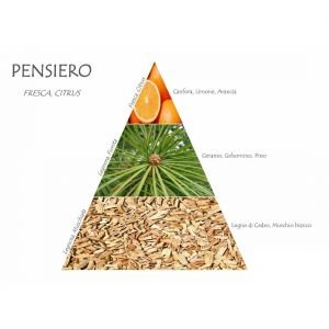 Naturalmilla Pensiero 5 žvakių rinkinys 5 x 70 g