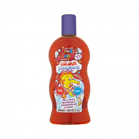 Putojantys, spalvą keičiantys ( iš raudonos į mėlyną), vonios burbulai, 300ml-KIDSD STUFF Crazy Soap-KIDS STUFF Crazy Soap