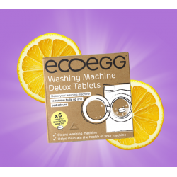 Detoksikacinės skalbimo mašinos valymo tabletės, 6 pakuotės-ECOEGG-Pagrindinis