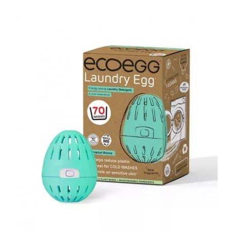 "Ecoegg" Tropical Breeze ekologiškas skalbimo kiaušinis, 70 skalbimų.