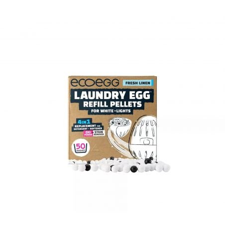 Ecoegg Fresh Linen skalbiklio papildymas 50 skalbimų