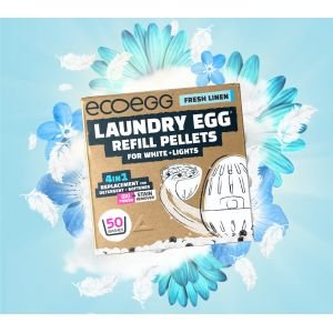 Ecoegg Fresh Linen skalbiklio papildymas 50 skalbimų