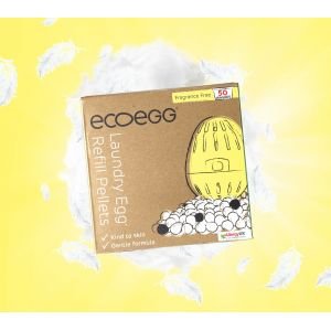 Ecoegg Fragrance Free skalbimo kiaušinio papildymas 50 skalbimų