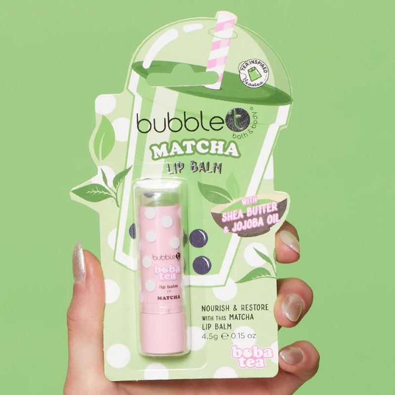 Matcha lūpų balzamas - Boba Tea Edition-BUBBLE T-BUBBLE T