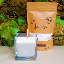 Les Allumees žvakių perlai (be indelio) - Luxury White, 250g-LES ALLUMEES-Žvakės