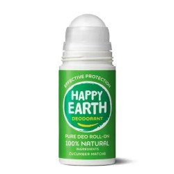 Natūralus rutulinis dezodorantas Cucumber Matcha, 75ml-HAPPY EARTH-HAPPY EARTH