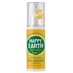 Natūralus dezodoranto purškiklis Jasmine Ho Wood, 100ml-HAPPY EARTH-HAPPY EARTH