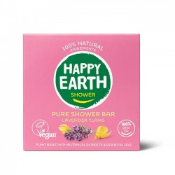 Kietasis dušo prausiklis Lavender Ylang, 90g-HAPPY EARTH-HAPPY EARTH