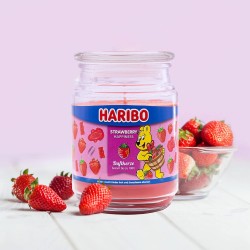 Haribo Strawberry Happiness žvakė - 510g-Haribo Duftkerzen-Haribo Duftkerzen
