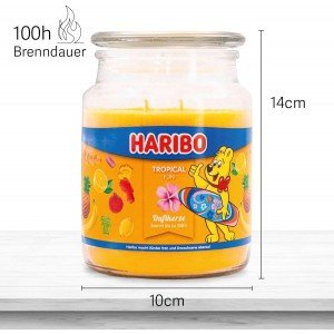 Haribo Tropical Fun žvakė - 510g-Haribo Duftkerzen-Haribo Duftkerzen