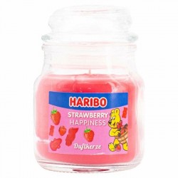 Haribo žvakių rinkinys - Lemon Fruits, Cherry Cola, Strawberry Happiness - 3x 85 g-Haribo Duftkerzen-Haribo Duftkerzen