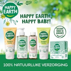 Švelnus kūno losjonas kūdikiams ir vaikams, 200ml-HAPPY EARTH-HAPPY EARTH