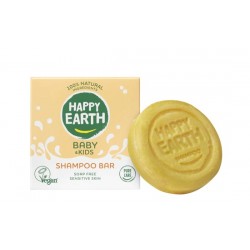 Kietasis šampūnas be muilo kūdikiams ir vaikams, 50g-HAPPY EARTH-HAPPY EARTH