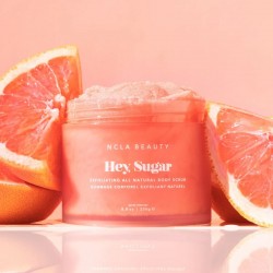 Hey, Sugar Pink Grapefruit kūno šveitiklis, 250ml-NCLA Beauty-NCLA Beauty