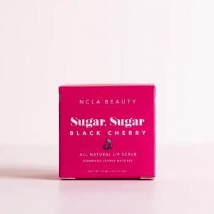 NCLA Sugar Sugar Black Cherry lūpų šveitiklis 15 ml