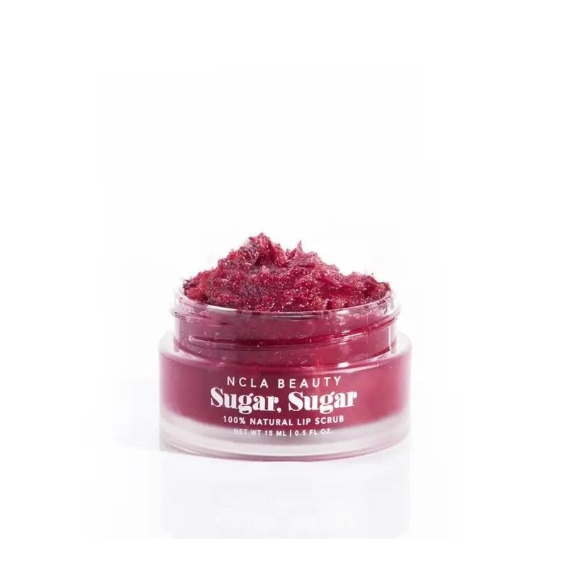 NCLA Sugar Sugar Black Cherry lūpų šveitiklis 15 ml