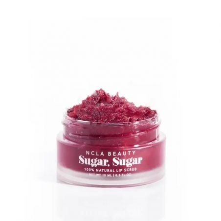 NCLA Sugar Sugar Black Cherry lūpų šveitiklis 15 ml