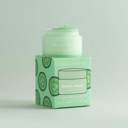 Beauty Sleep, Cucumber Mint lūpų kaukė, 15ml-NCLA Beauty-NCLA Beauty