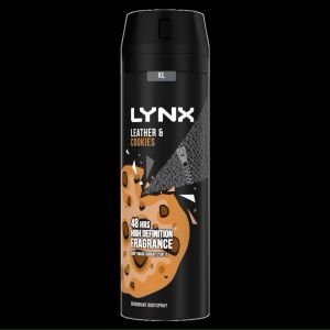 Lynx Collision Leather & Cookies XL dezodorantas ir kūno purškiklis 200 ml