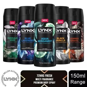 Lynx Emerald Sage Premium kūno purškiklis 150 ml