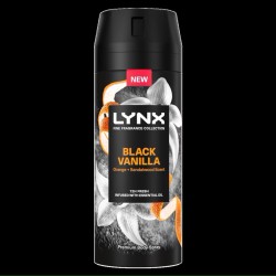 "Lynx Black Vanilla"...