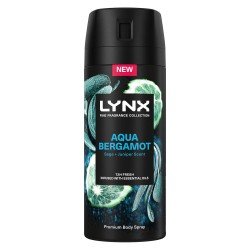 "Lynx Aqua Bergamot"...