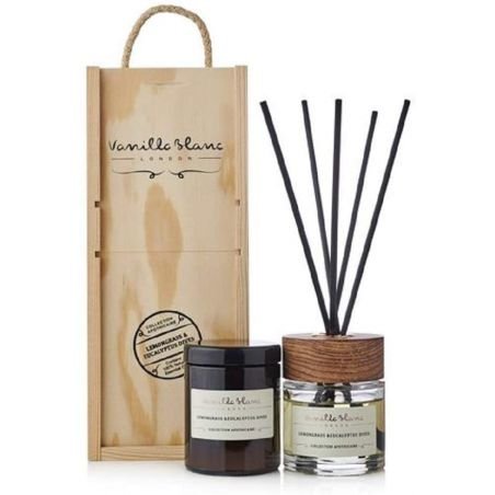 Vanilla Blanc Lemongrass & Eucalyptus Dives dovanų rinkinys