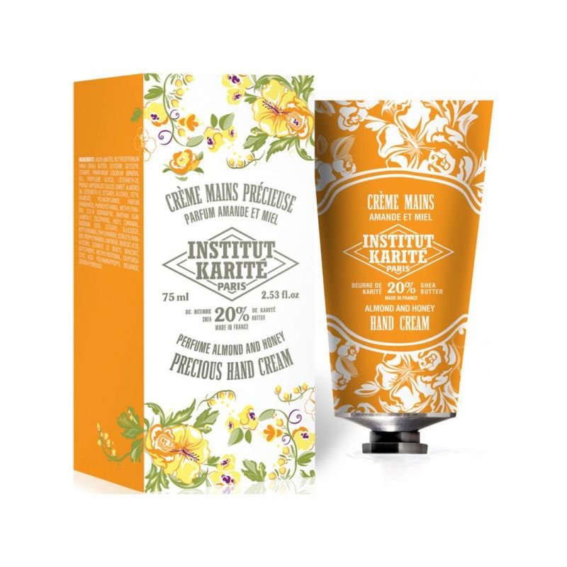 Institut Karite So Precious Almond And Honey rankų kremas 75 ml
