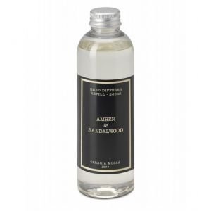 Cereria Molla Amber & Sandalwood papildymas 200 ml
