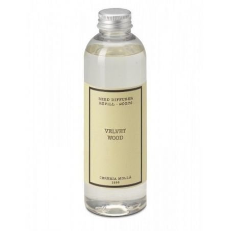 Cereria Molla Velvet Wood papildymas 200 ml