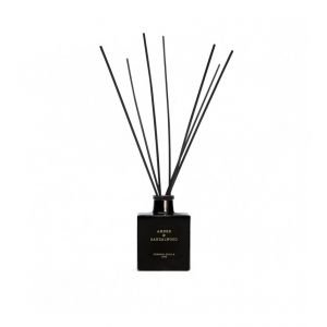 Cereria Molla Amber & Sandalwood namų kvapas su lazdelėmis 250 ml