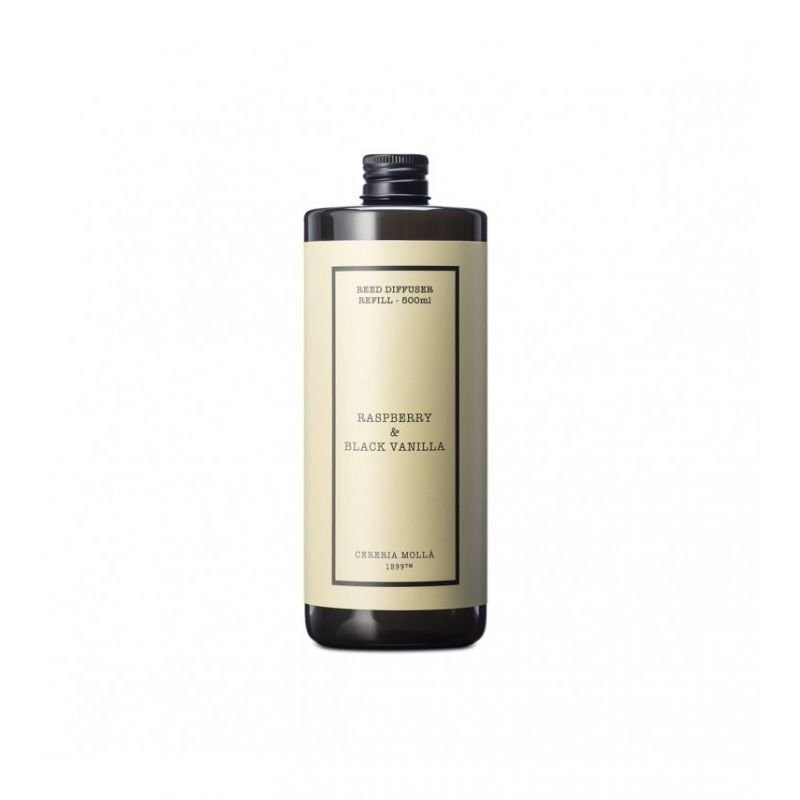 Cereria Molla Raspberry & Black Vanilla papildymas 500 ml