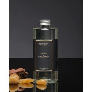 Cereria Molla Amber & Sandalwood papildymas 500 ml