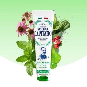 Pasta Del Capitano Natural Herbs dantų pasta 75 ml