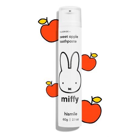 Hismile Miffy Sweet Apple dantų pasta 60 g