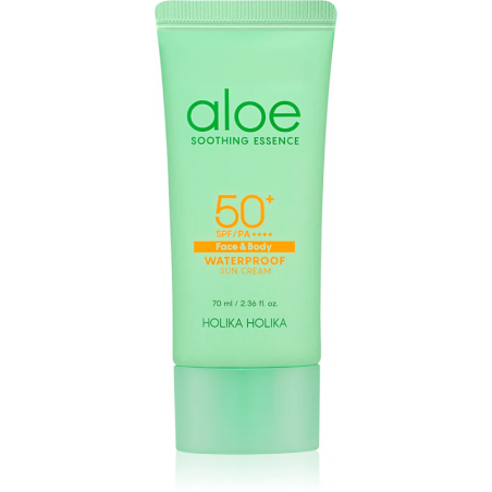 Holika Holika Aloe Waterproof SPF 50+ kremas nuo saulės 70 ml