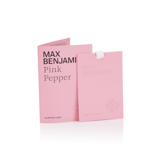 Max Benjamin Pink Pepper aromatinė kortelė