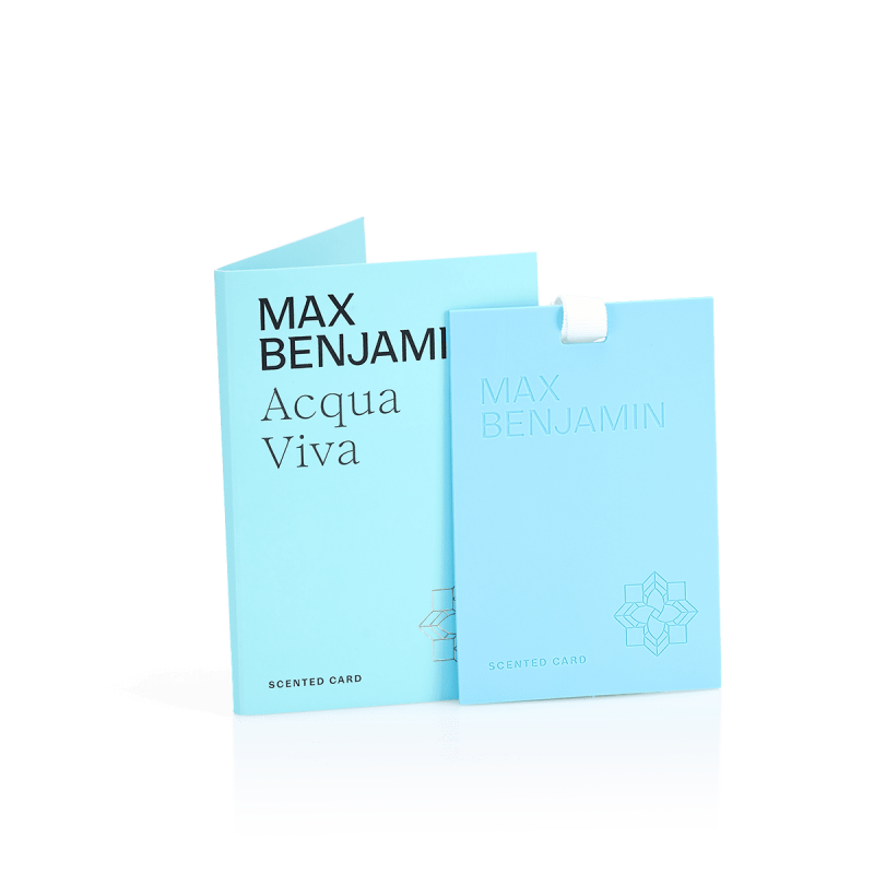 Max Benjamin Acqua Viva aromatinė kortelė