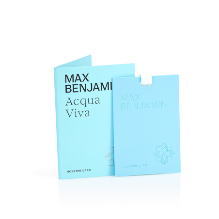 Max Benjamin Acqua Viva aromatinė kortelė