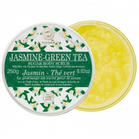 Saules Fabrika Jasmine - Green Tea Sugar Scrub kūno šveitiklis 200 g
