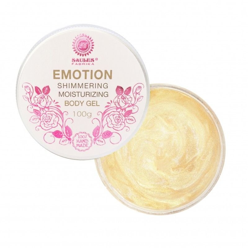 Saules Fabrika Emotion blizgantis kūno gelis 100 g