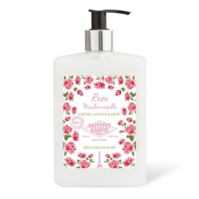 Institut Karite Rose Mademoiselle kreminis kūno prausiklis 500 ml