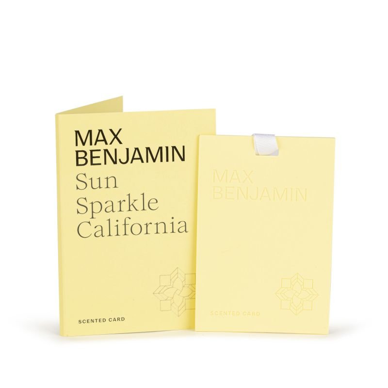 Max Benjamin Sun Sparkle California aromatinė kortelė