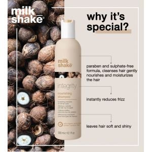 Milk Shake Integrity Nourishing maitinantis šampūnas visų tipų plaukams 300 ml